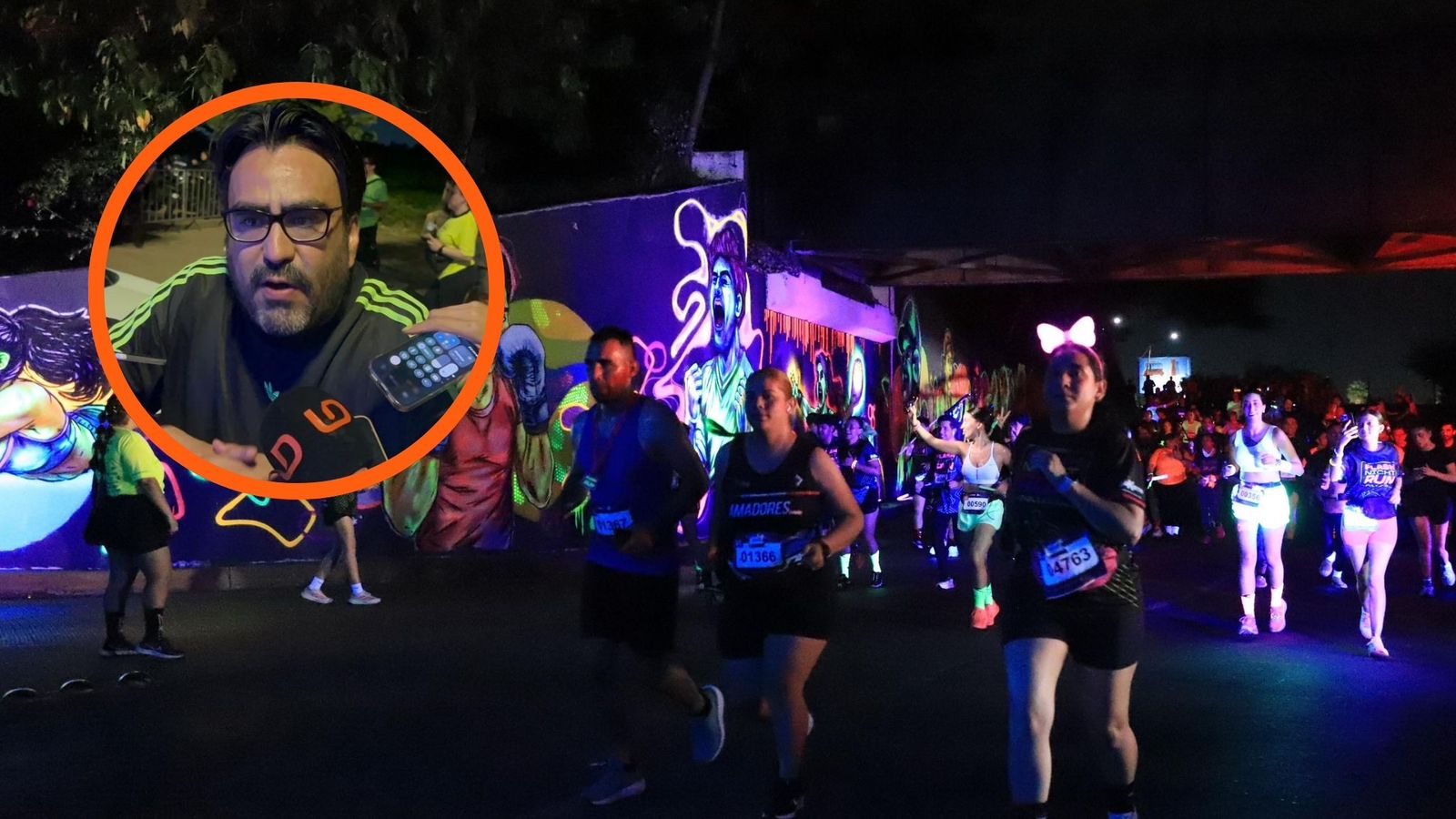 Más de 17 mil personas participaron en la Flash Night Run; Juan de Dios Gámez agradece a culichis