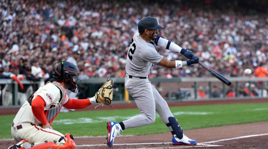 Yankees de Nueva York vencen a Gigantes de San Francisco