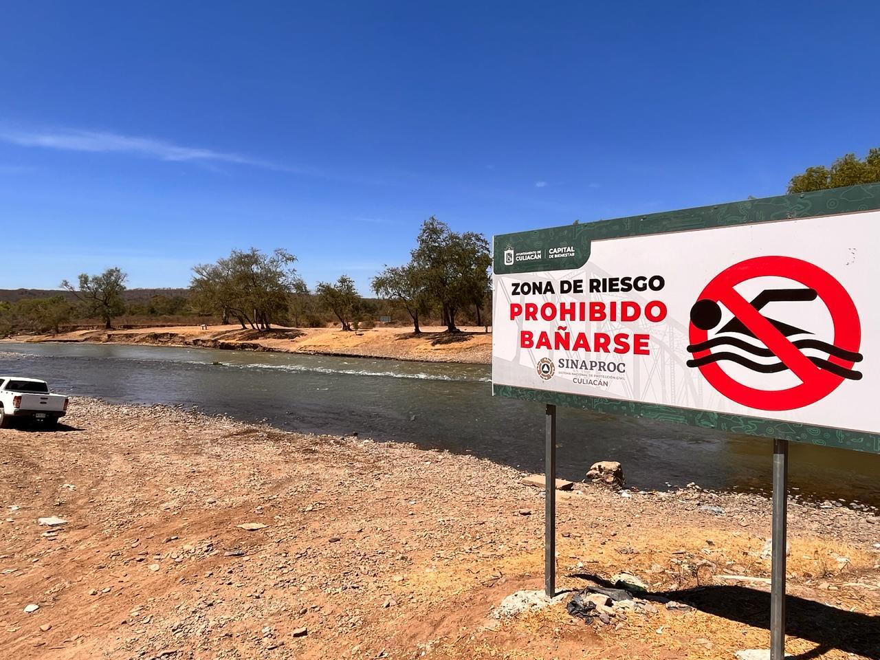 Identifican zonas de riesgo en ríos y diques