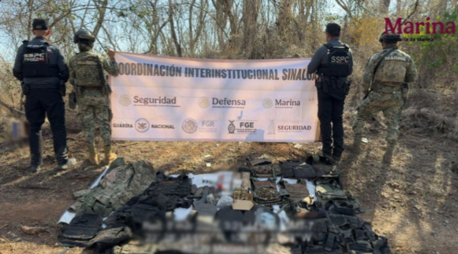 elementos de seguridad asegura armas y artefactos explosivos en culiacán y mazatlán