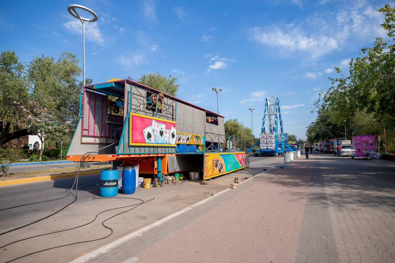 partes de juegos mecánicos en carretra