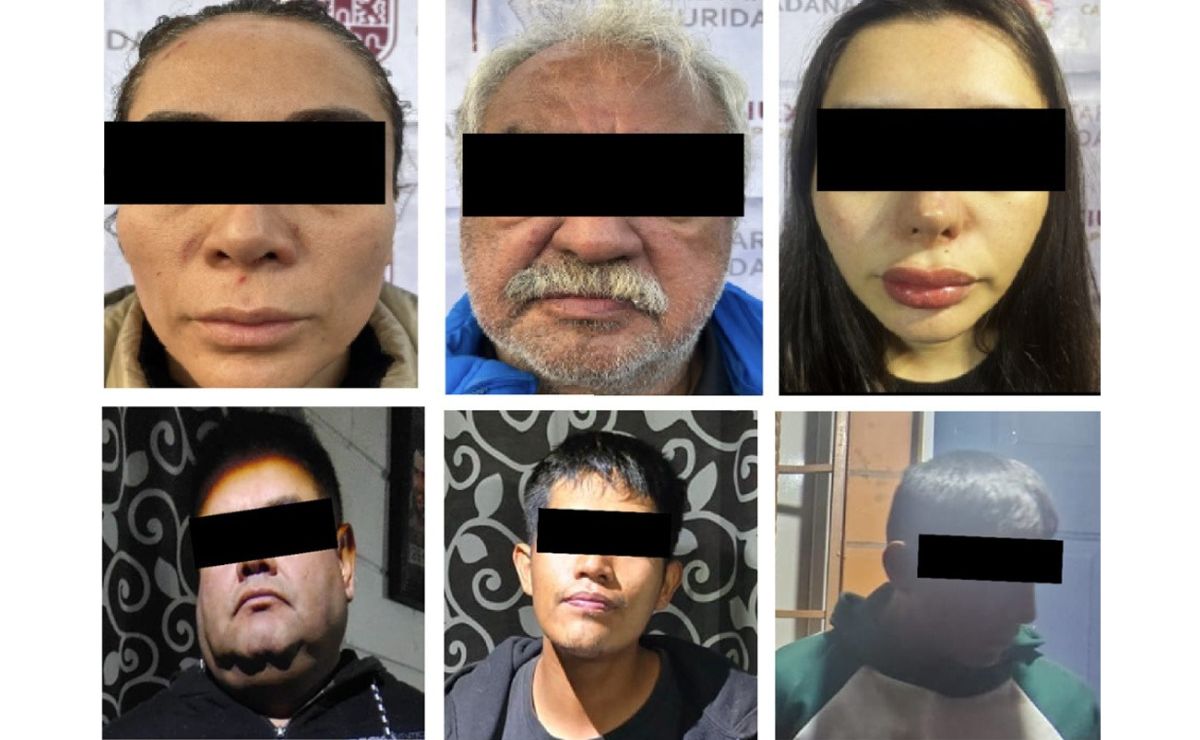 Detienen a 6 personas y aseguran más de mil dosis de droga en operativos de la CDMX