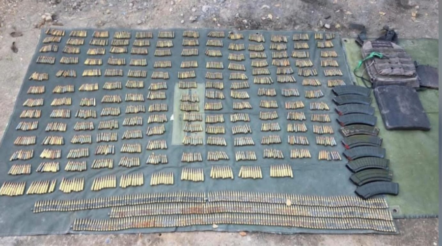 Varios cartuchos son encontrados por elementos del Ejército Mexicano