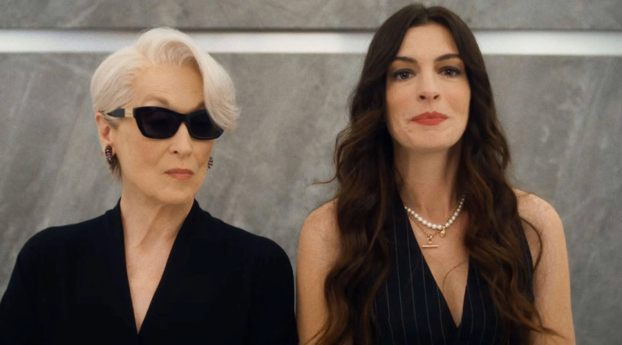 Anne Hathaway y Meryl Streep en El Diablo Viste a la Moda 2.