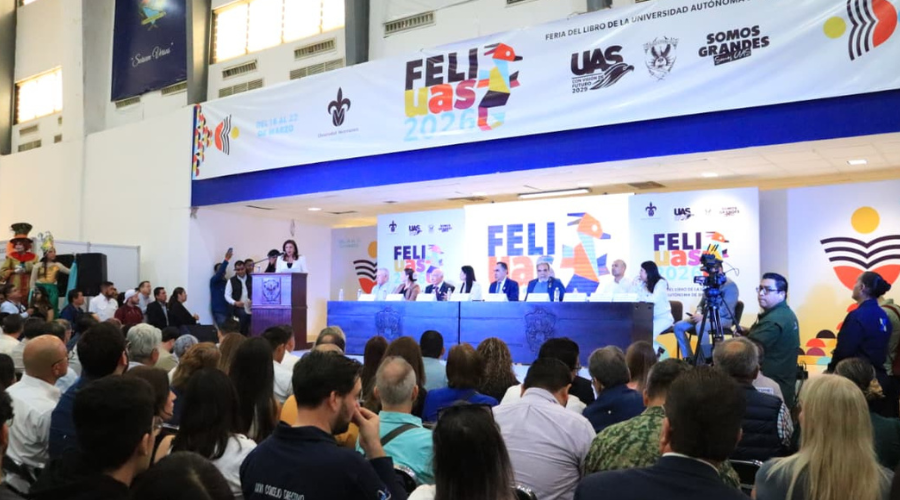 Feliuas 2026 inaugura en el Polideportivo de la UAS.