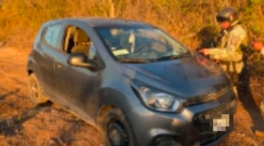 Militares recuperan auto con reporte de robo