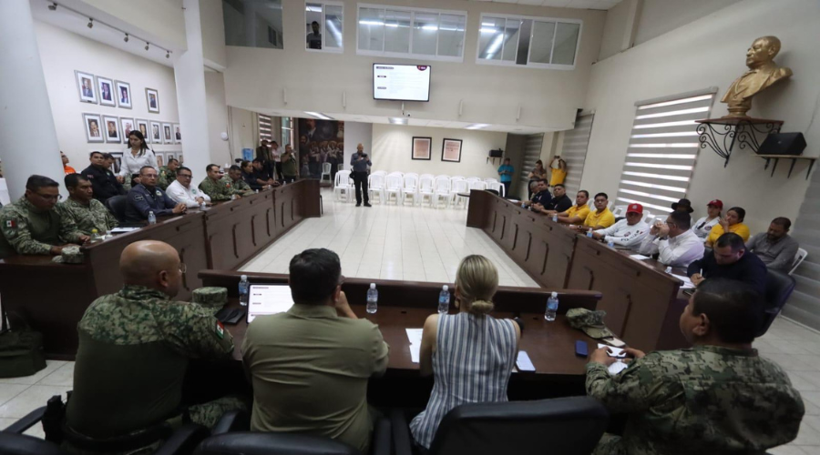 Instituciones de seguridad de Mazatlán detallen operativo de seguridad sobre Semana Santa 2026