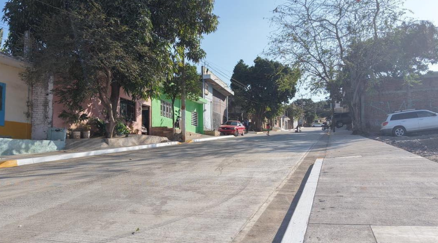 Pavimentación de la calle Ignacio Allende