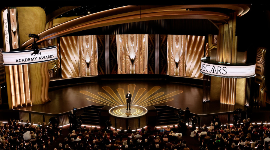 El escenario de los Premios Oscar.