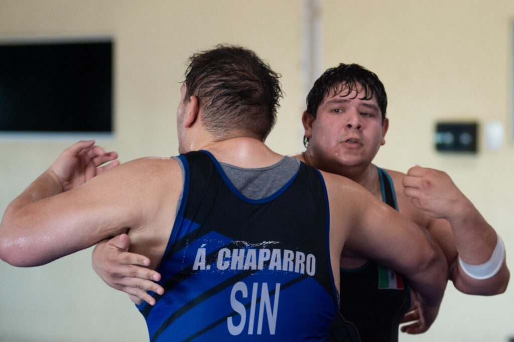 Jóvenes durante su entrenamiento.