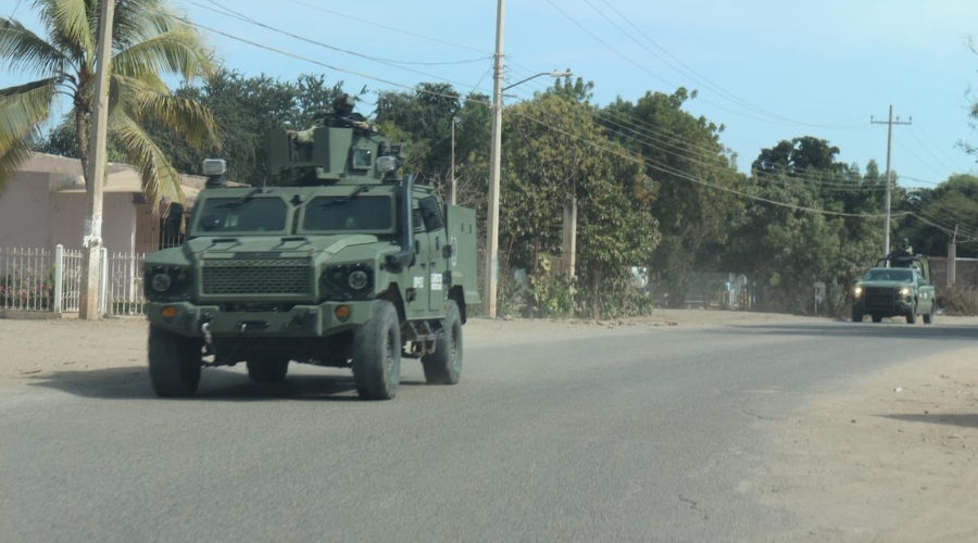 Recorrido preventivo del Ejército Mexicano