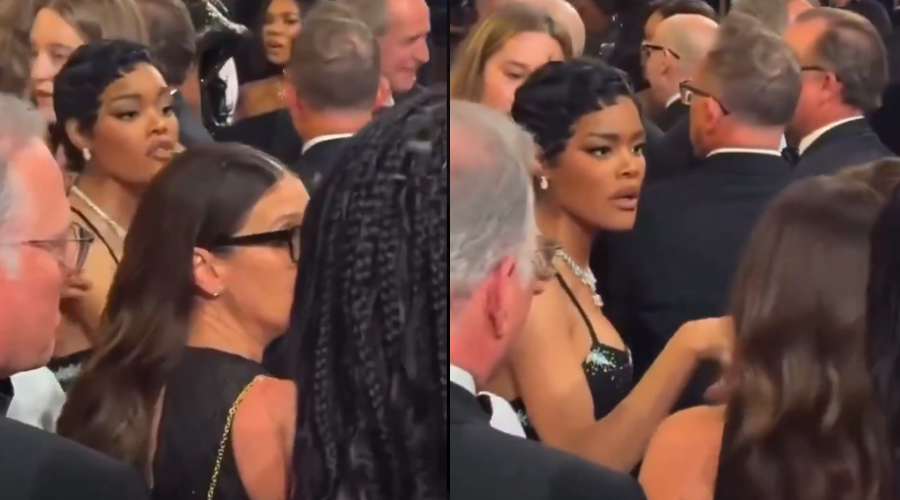 Teyana Taylor protagoniza momento incómodo en la alfombra de los Oscar 2026.