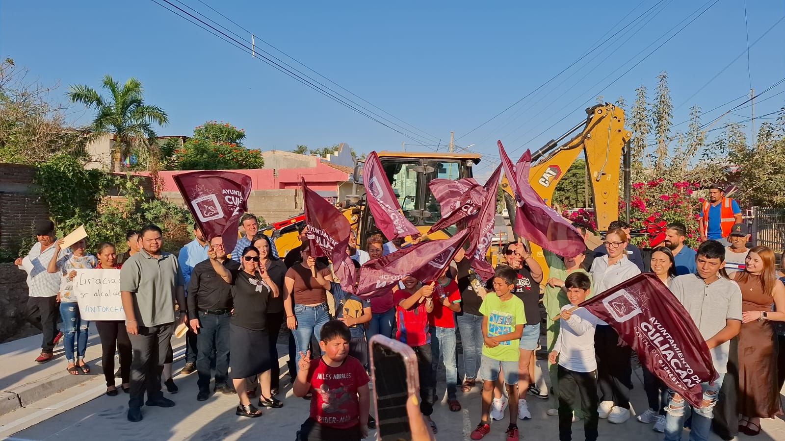 banderazo de cuatro calles