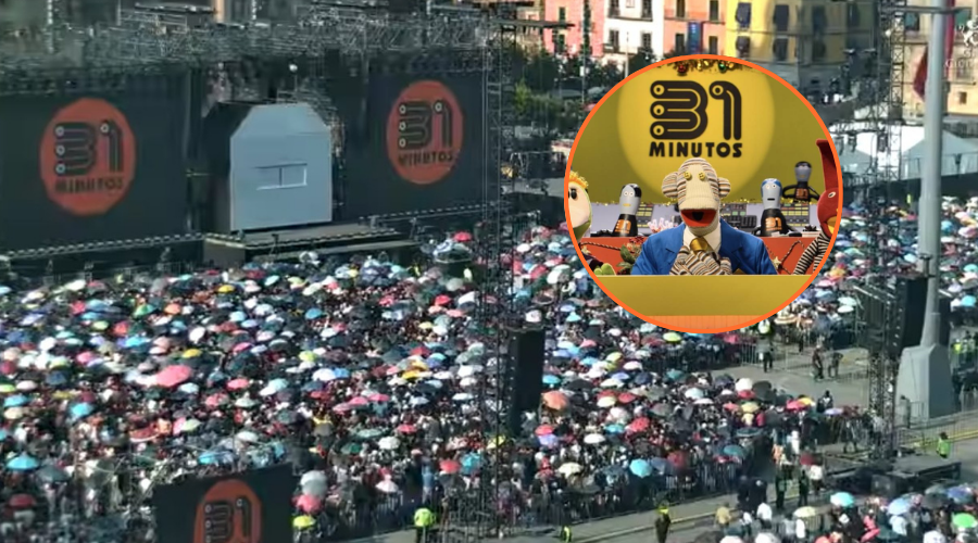 31 Minutos en el Zócalo de la CDMX.
