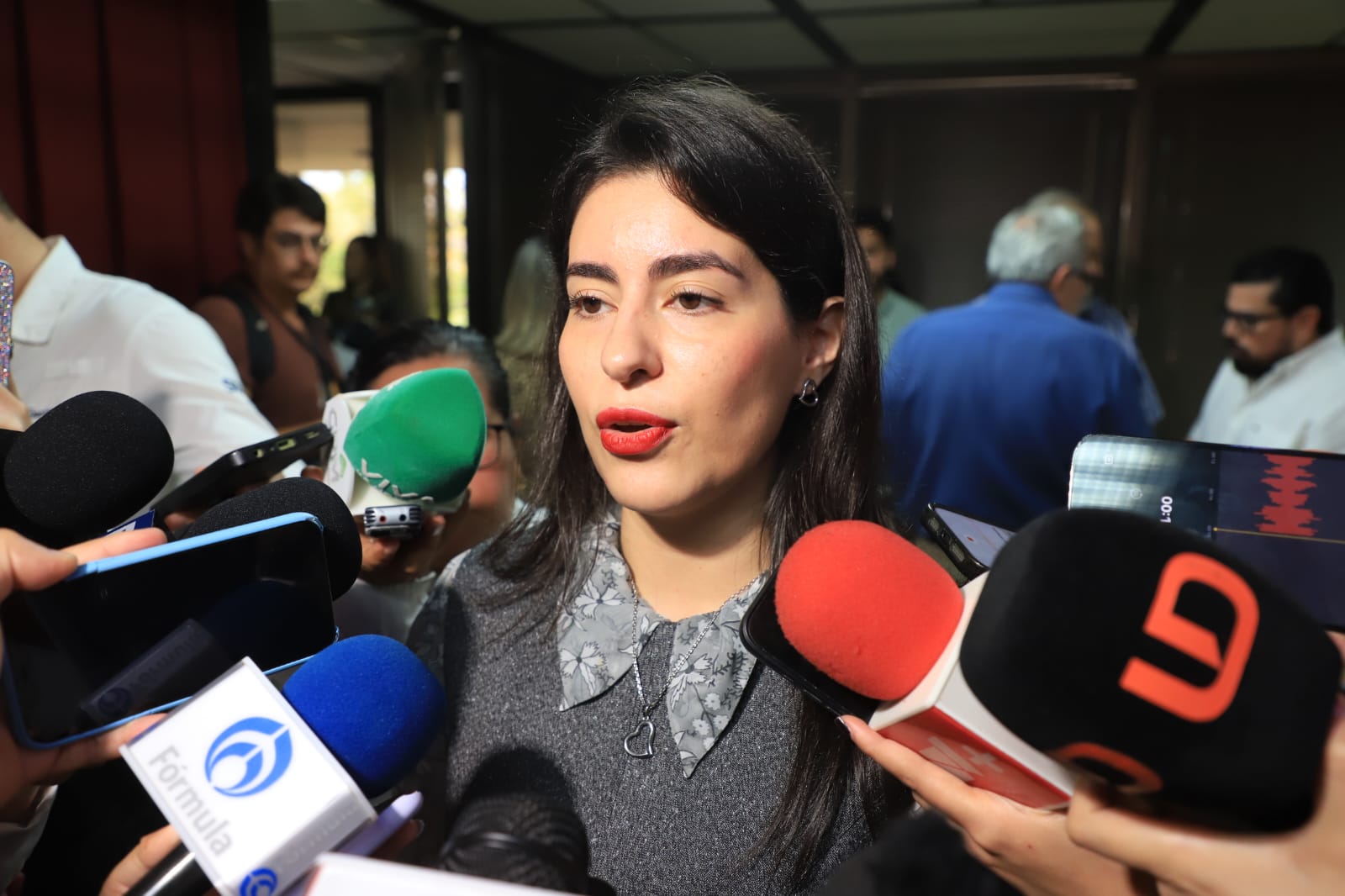 Ana Francis Chiquete Elizalde, secretaria de las Mujeres.