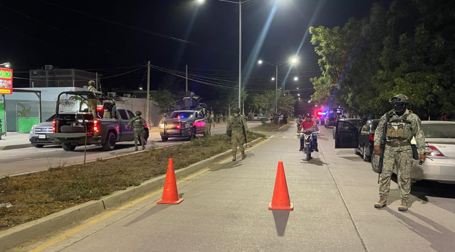 Policía delimita el sitio del ataque armado