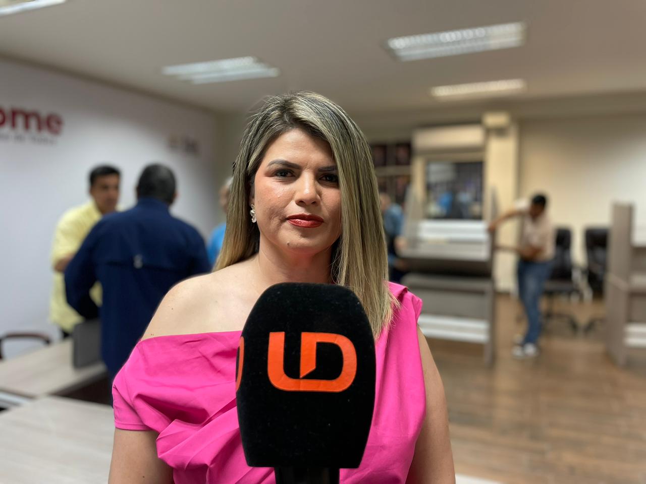 Aurora Alcántar Castro, presidenta de la Comisión de Hacienda en Ahome.