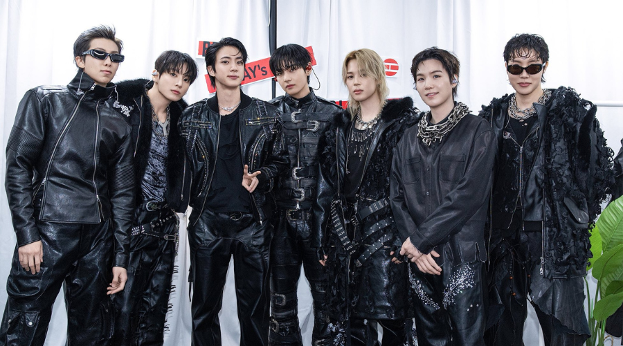 Integrantes de BTS.