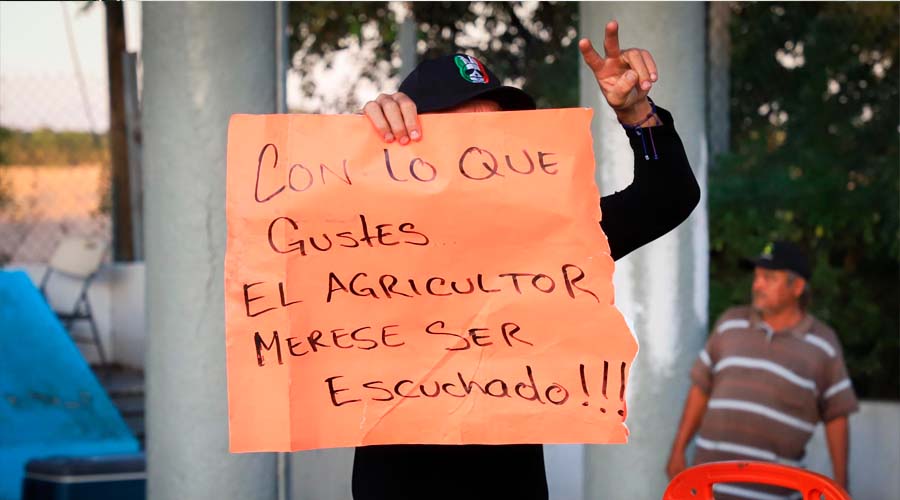 Productor se manifiesta en caseta de Costa Rica Culiacán