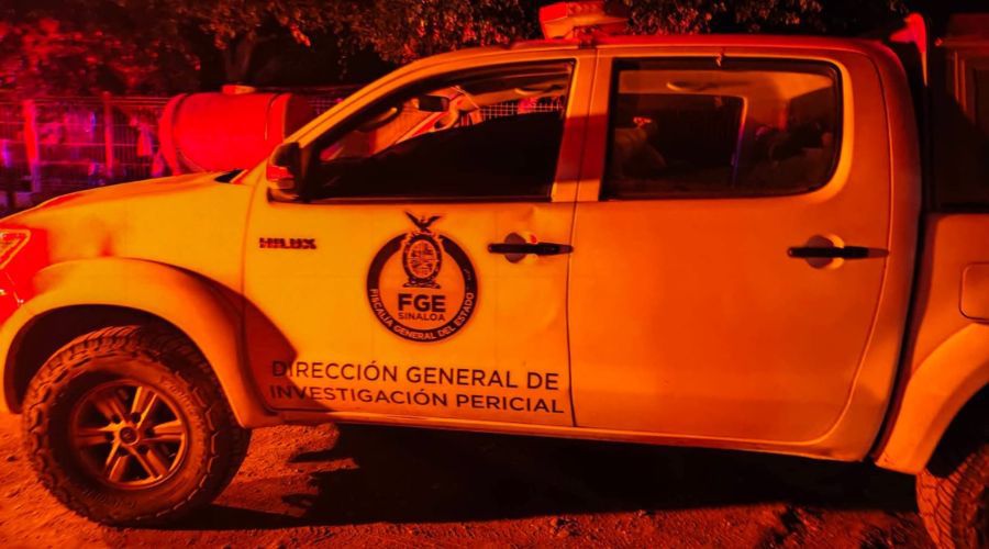 La Fiscalía acudió al sitio del hecho para recabar la evidencia e integrarla en la carpeta de investigación