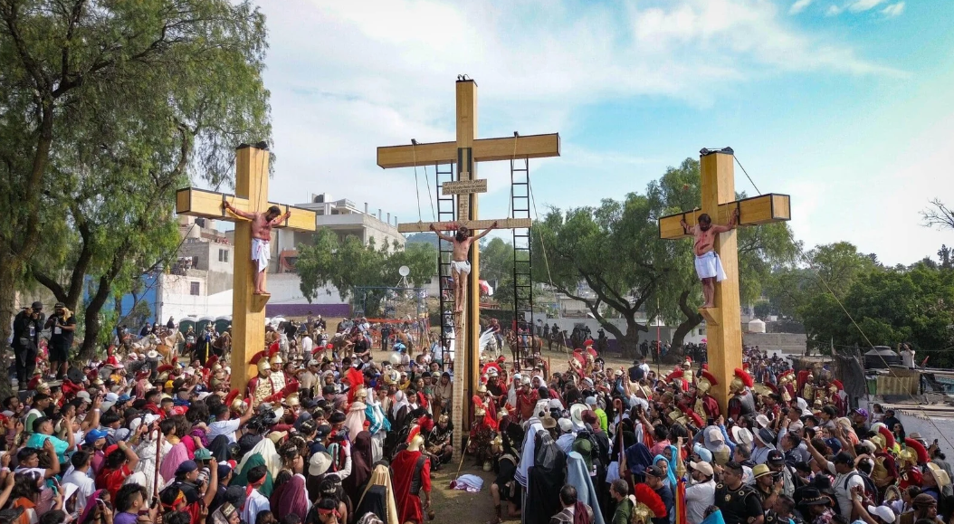 Viacrucis en Iztapalapa