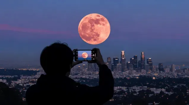 Fotos a la luna
