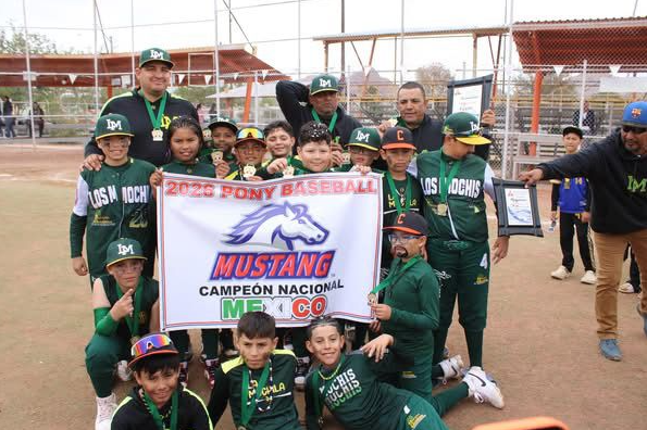 Liga de Ahome se corona en el Nacional de Beisbol 9-10 años y va al Mundial en EU