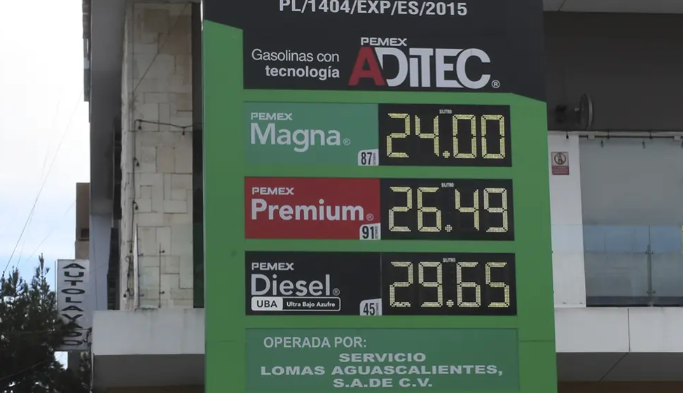 Precio de la gasolina