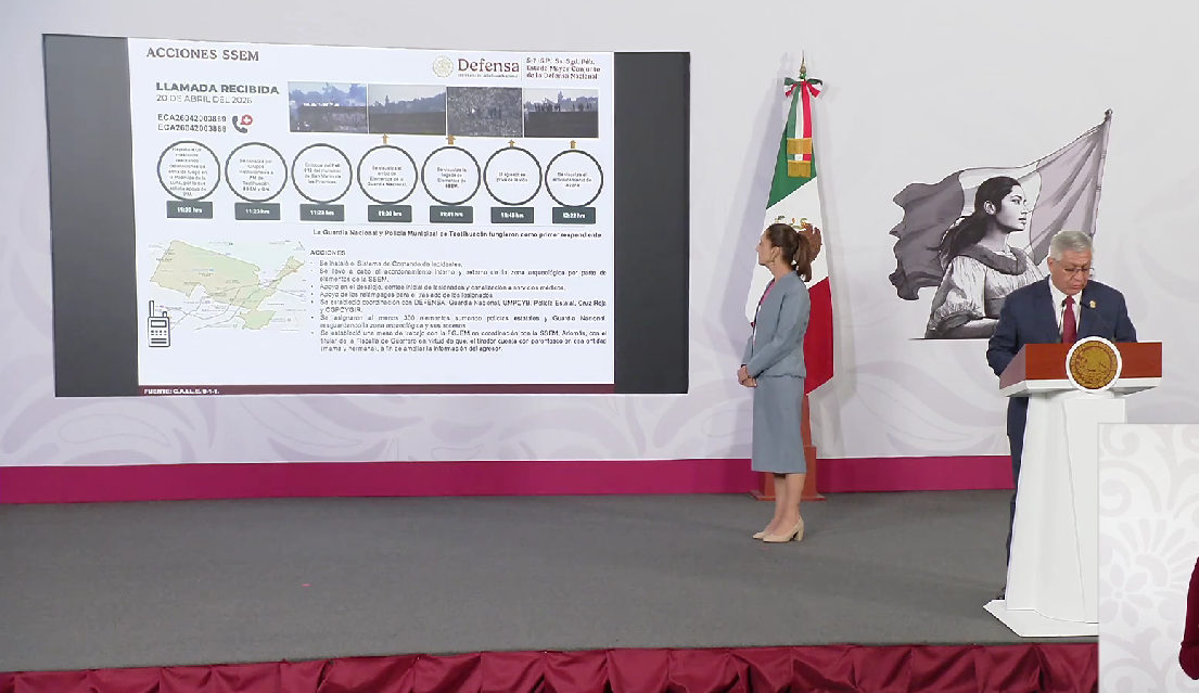 Presentan la cronología oficial del ataque en Teotihuacán