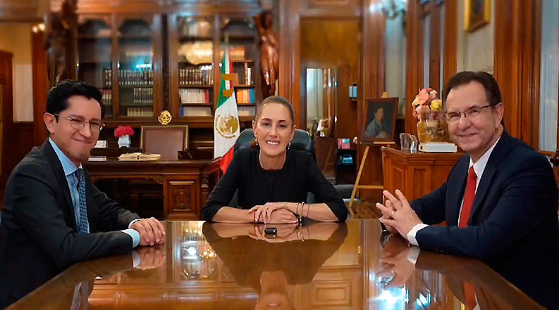 Sheinbaum reconoce labor de Moctezuma y confirma relevo en la embajada de México en EU