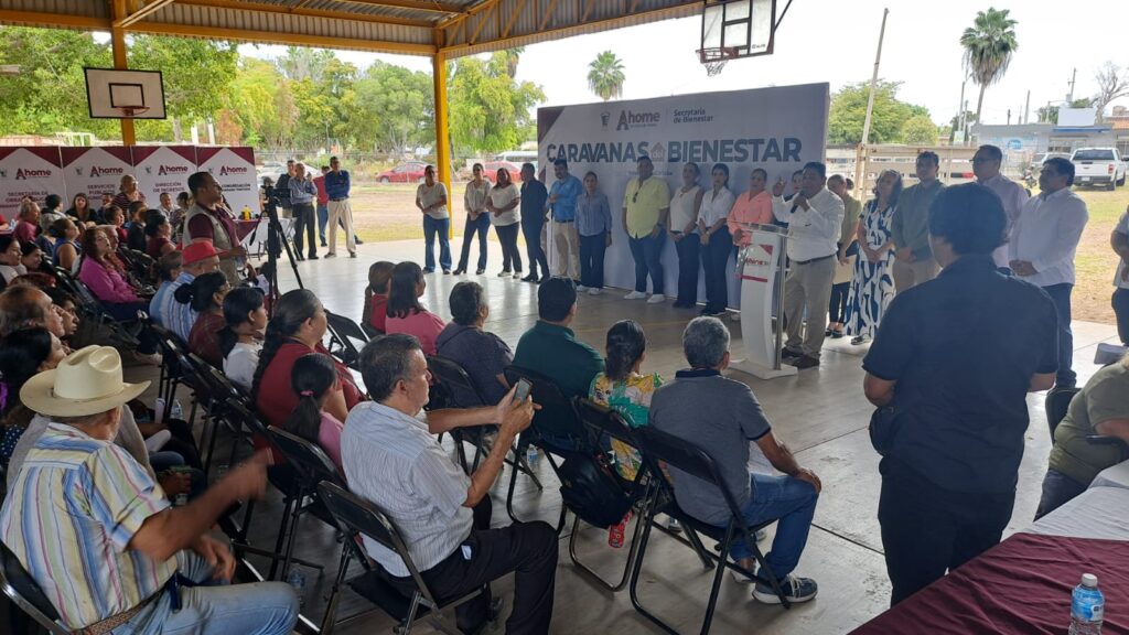 Llegada del programa de caravanas del Bienestar en Los Mochis