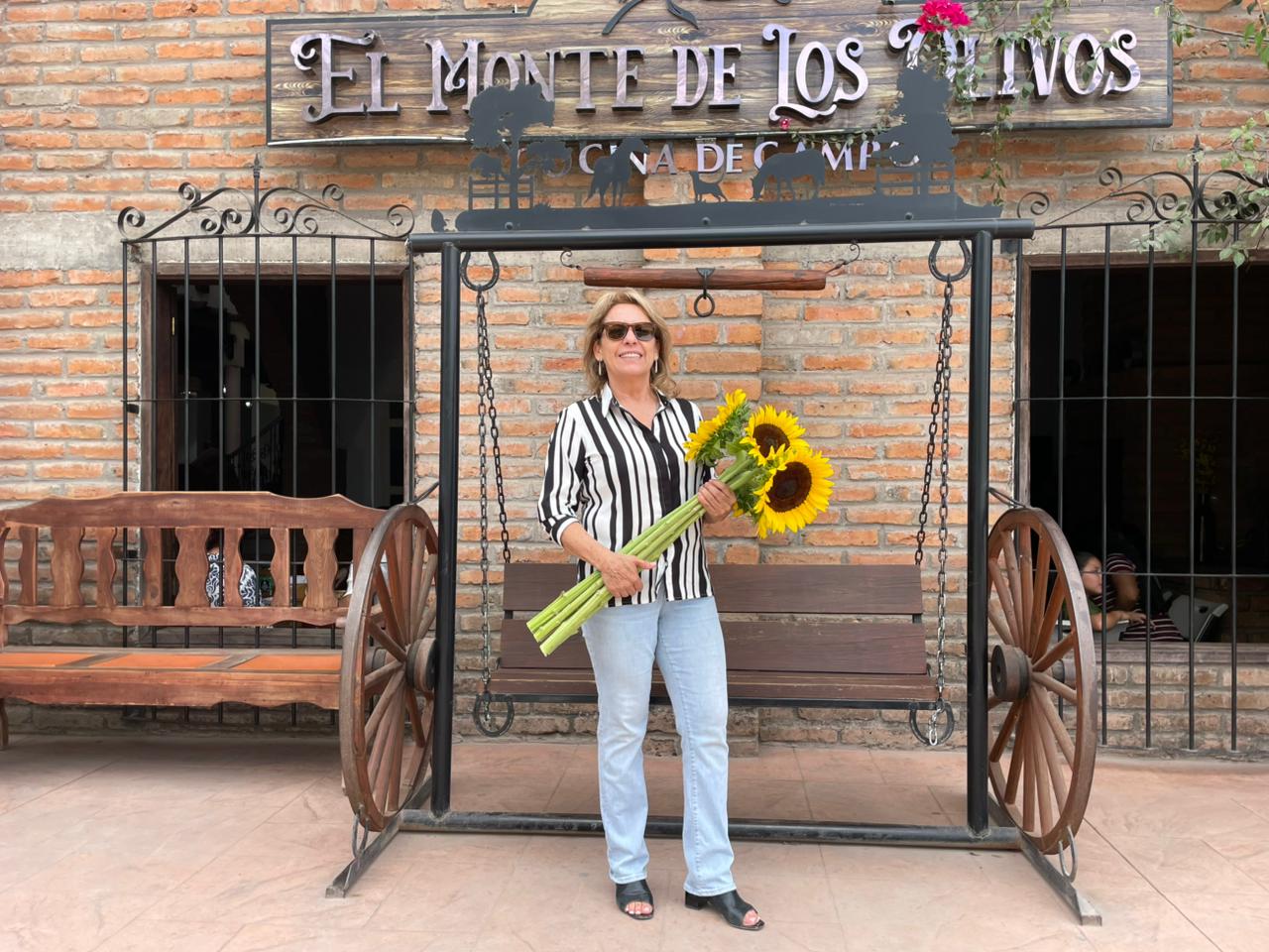 Celina Gámez, propietaria de restaurante el Monte de Los Olivos.