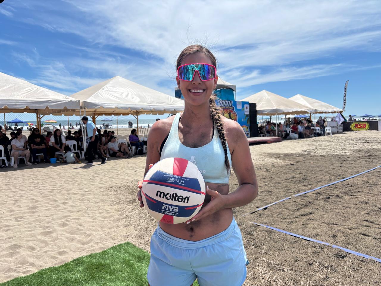 ¡Gran legado! Cielo Camacho se despide del voleibol playero y lo hace por la puerta grande