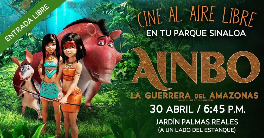 Cine al aire Parque Sinaloa