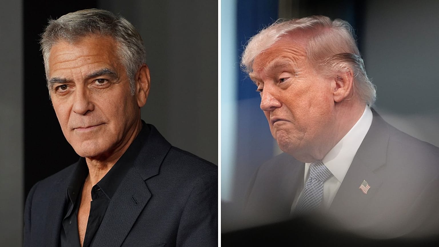 El actor George Clooney califica como 