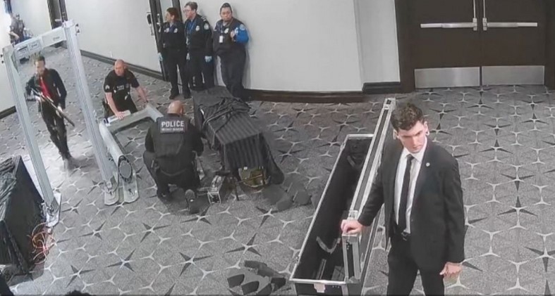 Fiscal de EU revela video con momentos previos al intento de tiroteo en cena de Donald Trump