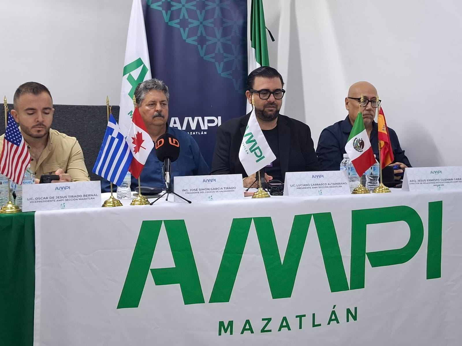 Colegio de Valuadores firma convenio con AMPI Mazatlán para lanzar el Libro Verde 2026