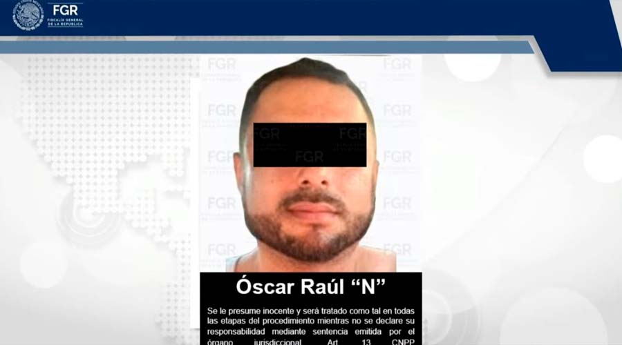 Detienen a Oscar Raul en Culiacán