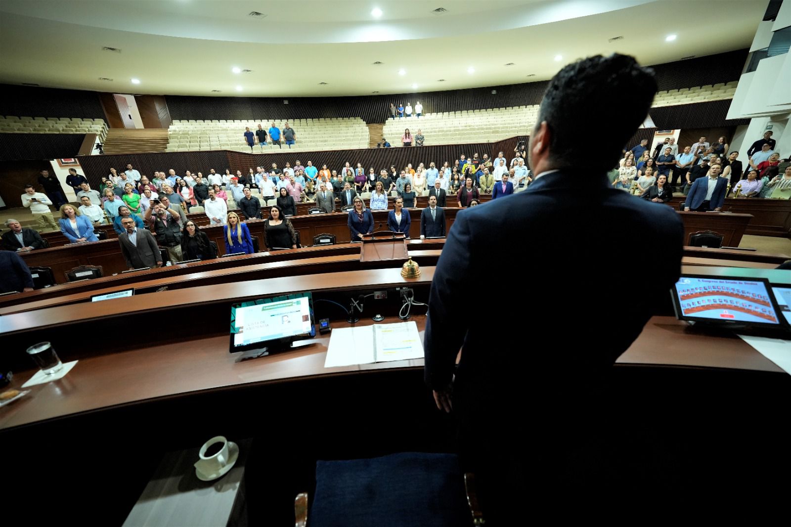 Sesión Solemne en el Congreso de Sinaloa.