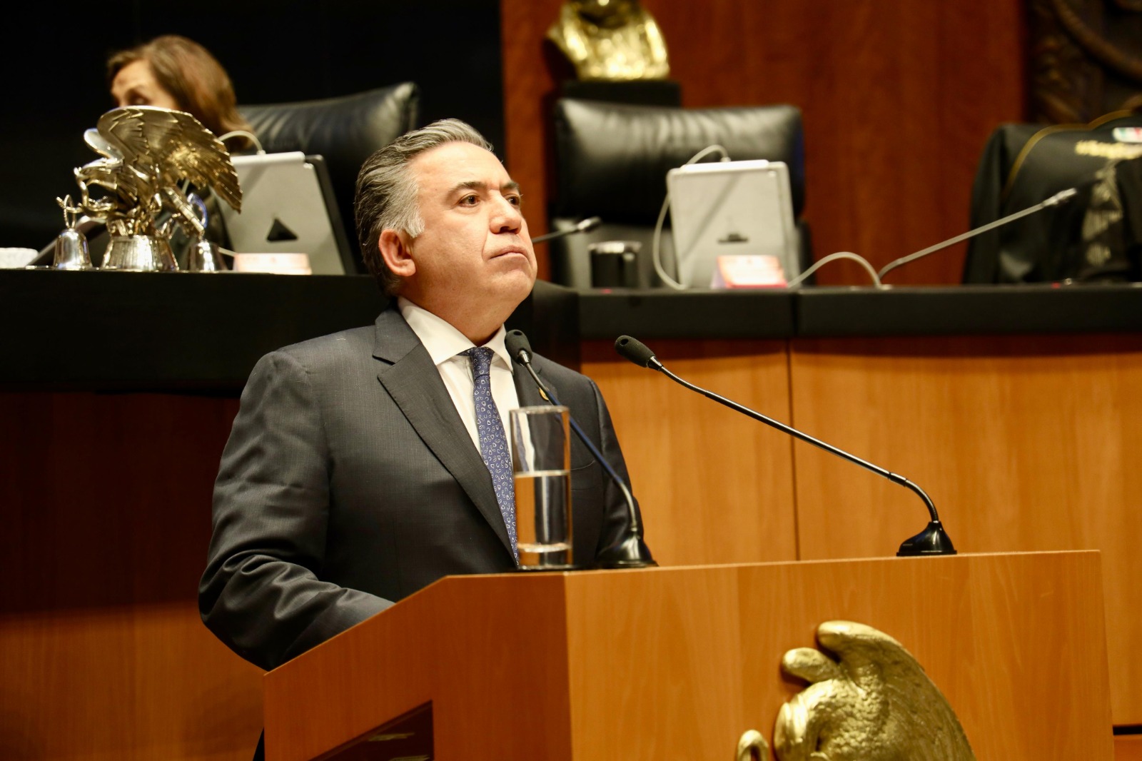 Enrique Inzunza Cázarez en el Senado