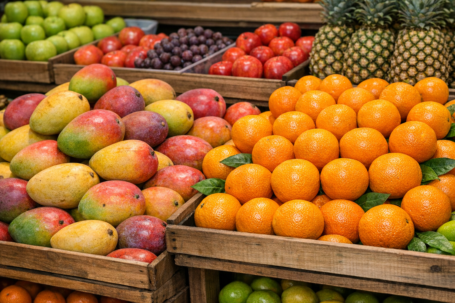 MANGOS, NARAJAS Y FRUTAS