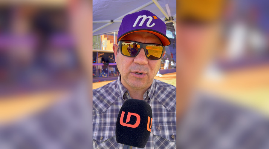 Faysal Rodríguez Valenzuela, presidente del club de beisbol Mágicos de El Fuerte