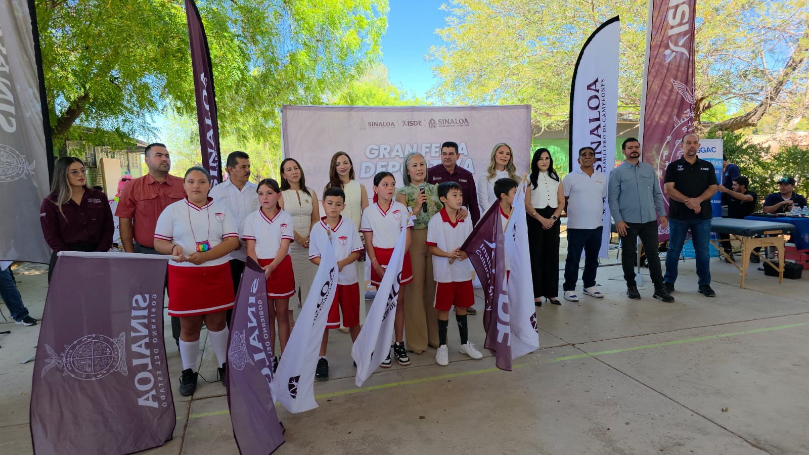 Arranque de la Feria Deportiva “Semillero de Campeones” en Tamazula.