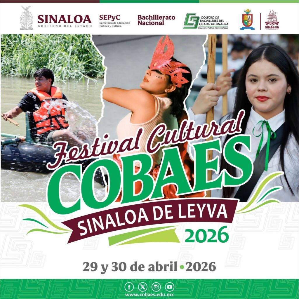 Flyer de un evento cultural de Cobaes