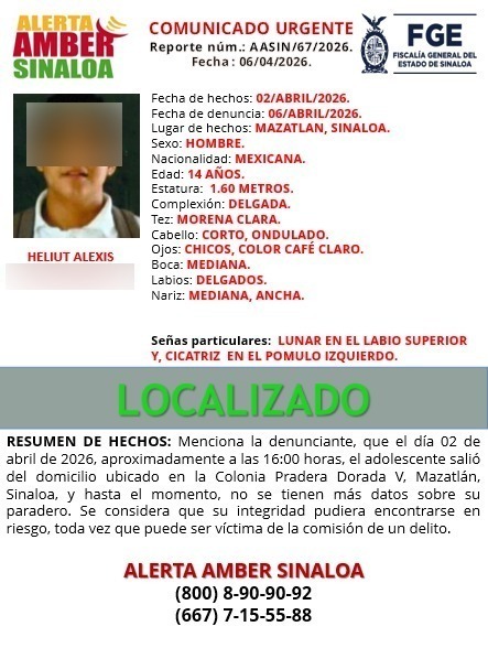 Ficha de búsqueda de una persona con información y una fotografía
