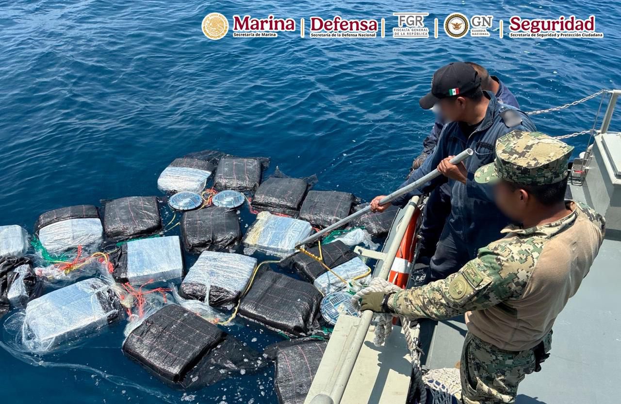 Decomiso de droga en altamar