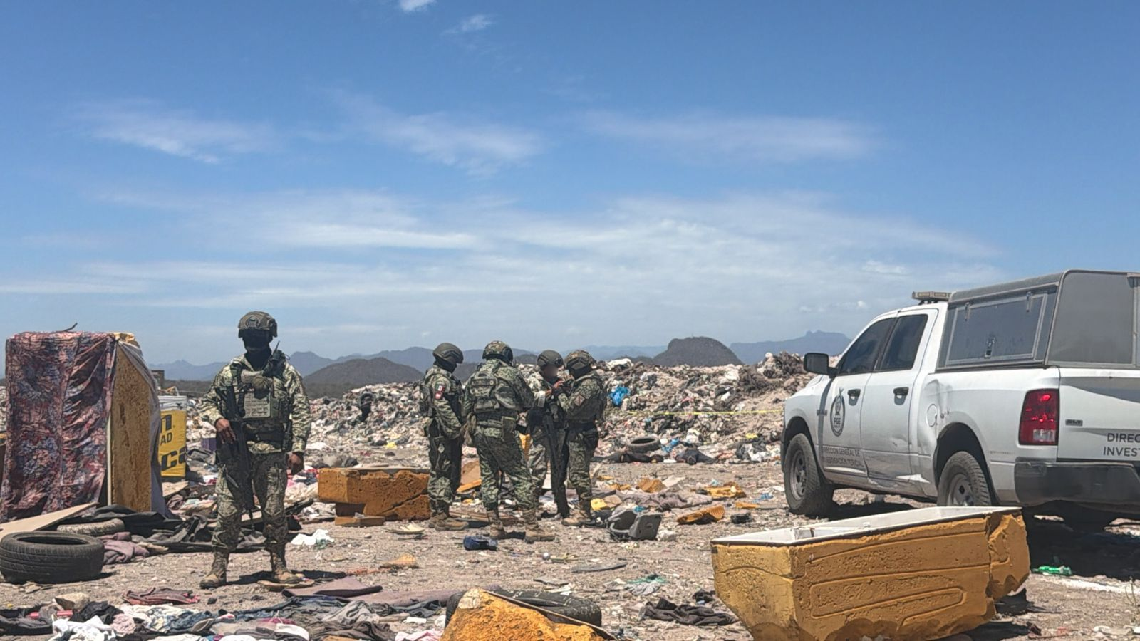 Localizan a dos hombres sin vida en el basurón municipal