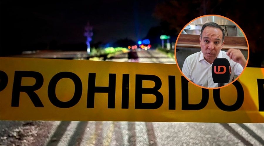 En grande toma cercana de cinta amarilla que delimita una zona