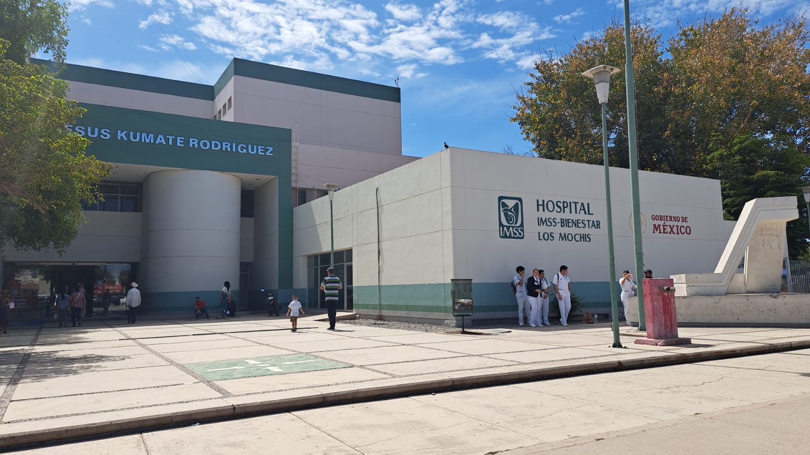 Instalaciones/fachada de un hospital
