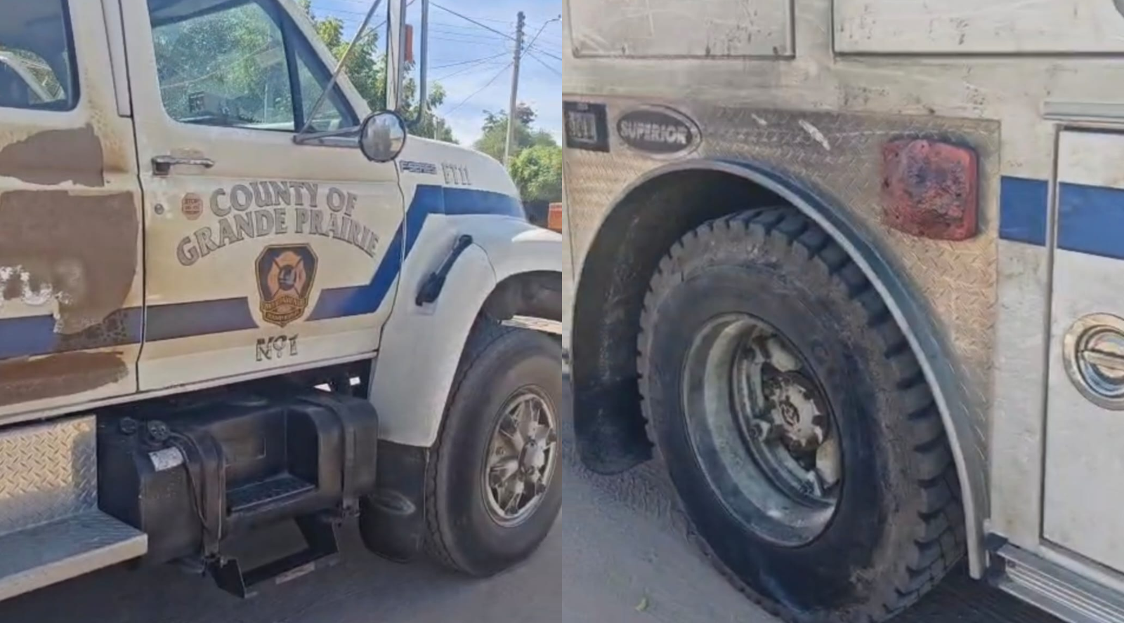 Camión de Bomberos de Elota resulta con daños
